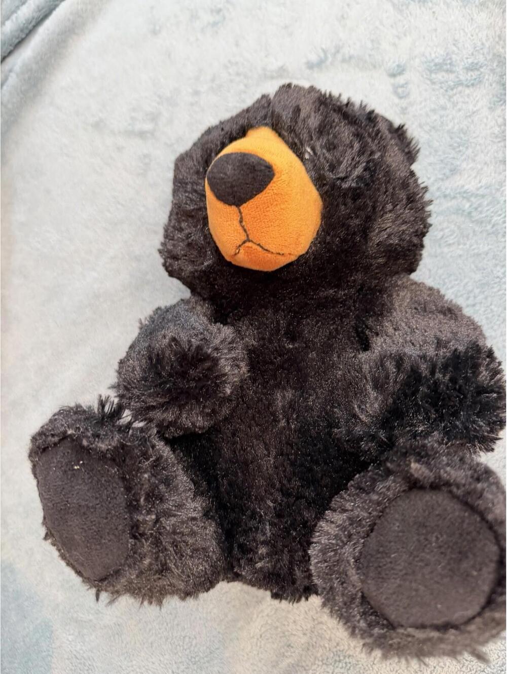 Kohlโs Cares Black Bear Plush 10โ Stuffed Animal Soft Teddy Bear Toy